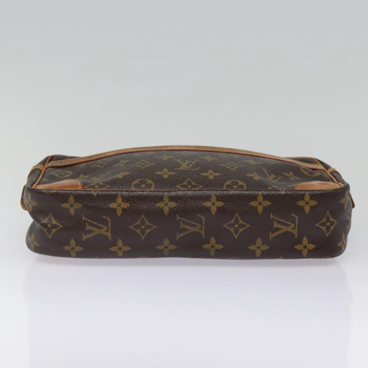 LOUIS VUITTON Monogram Compiegne 28 Clutch Bag M51845 LV Auth 89172