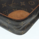 LOUIS VUITTON Monogram Compiegne 28 Clutch Bag M51845 LV Auth 89178-15