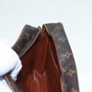 LOUIS VUITTON Monogram Compiegne 28 Clutch Bag M51845 LV Auth 89178-21