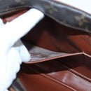 LOUIS VUITTON Monogram Compiegne 28 Clutch Bag M51845 LV Auth 89178-10