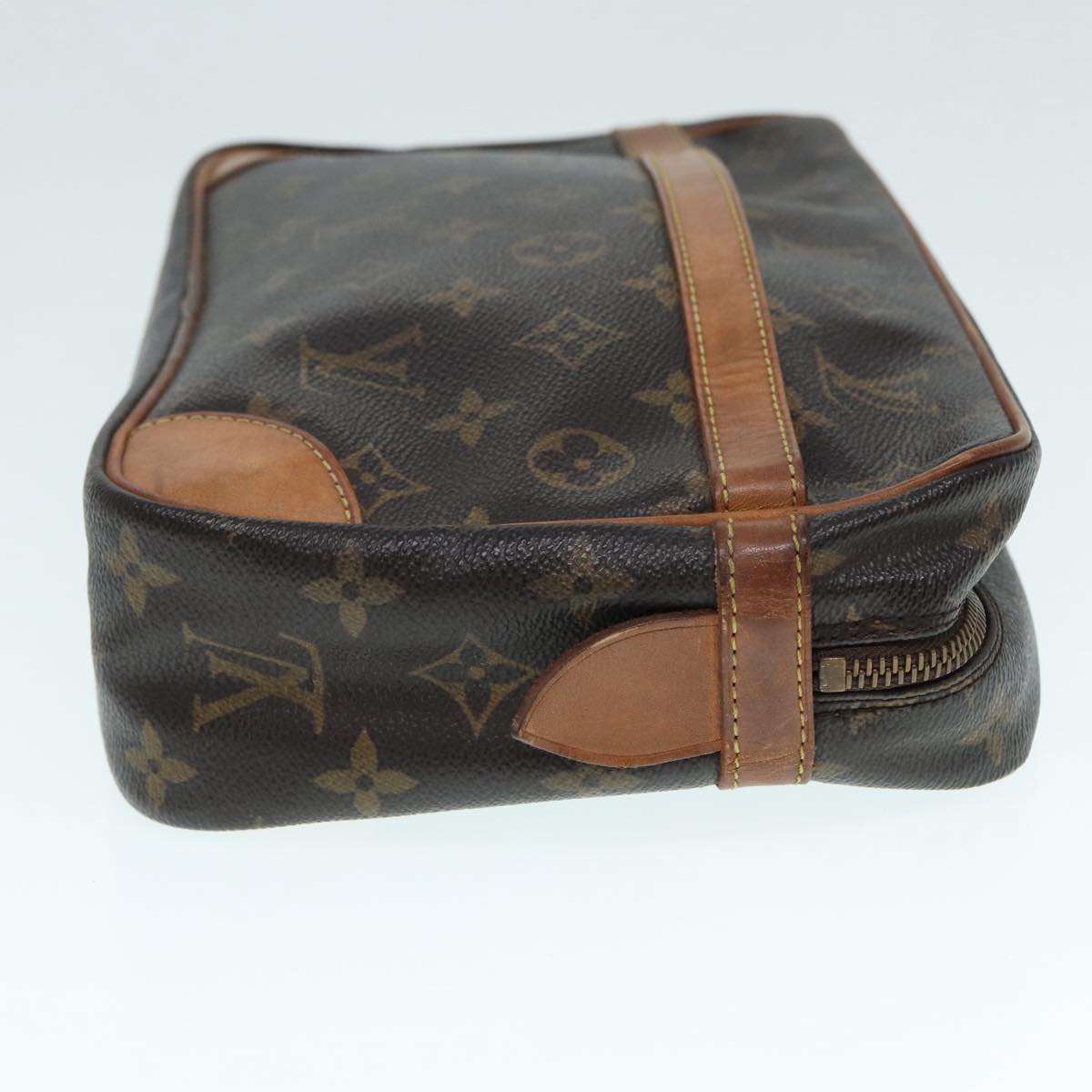 LOUIS VUITTON Monogram Compiegne 28 Clutch Bag M51845 LV Auth 89178