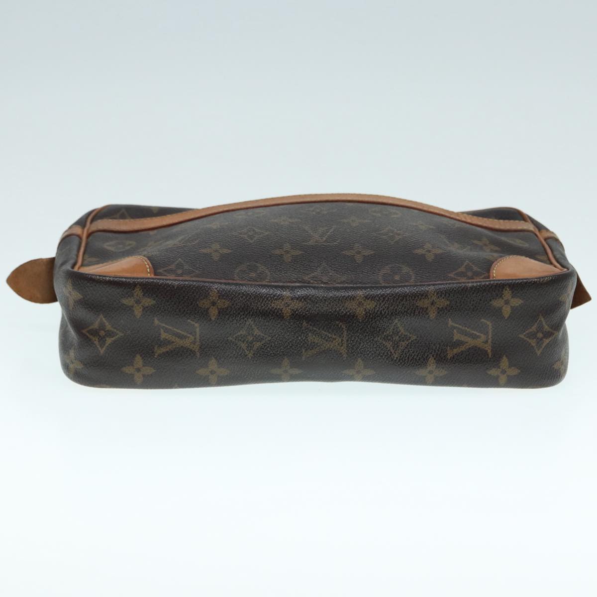 LOUIS VUITTON Monogram Compiegne 28 Clutch Bag M51845 LV Auth 89178