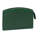 LOUIS VUITTON Epi Trousse Crete Pouch Green M48404 LV Auth 89183-1