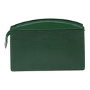 LOUIS VUITTON Epi Trousse Crete Pouch Green M48404 LV Auth 89183-2