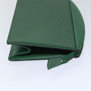 LOUIS VUITTON Epi Trousse Crete Pouch Green M48404 LV Auth 89183-3