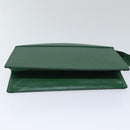 LOUIS VUITTON Epi Trousse Crete Pouch Green M48404 LV Auth 89183-6