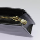 LOUIS VUITTON Epi Pochette Homme Clutch Bag Black Noir M52522 LV Auth 89187-8