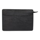 LOUIS VUITTON Epi Pochette Homme Clutch Tasche Schwarz Noir M52522 LV Auth 89187-13