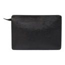 LOUIS VUITTON Epi Pochette Homme Clutch Bag Black Noir M52522 LV Auth 89187-2