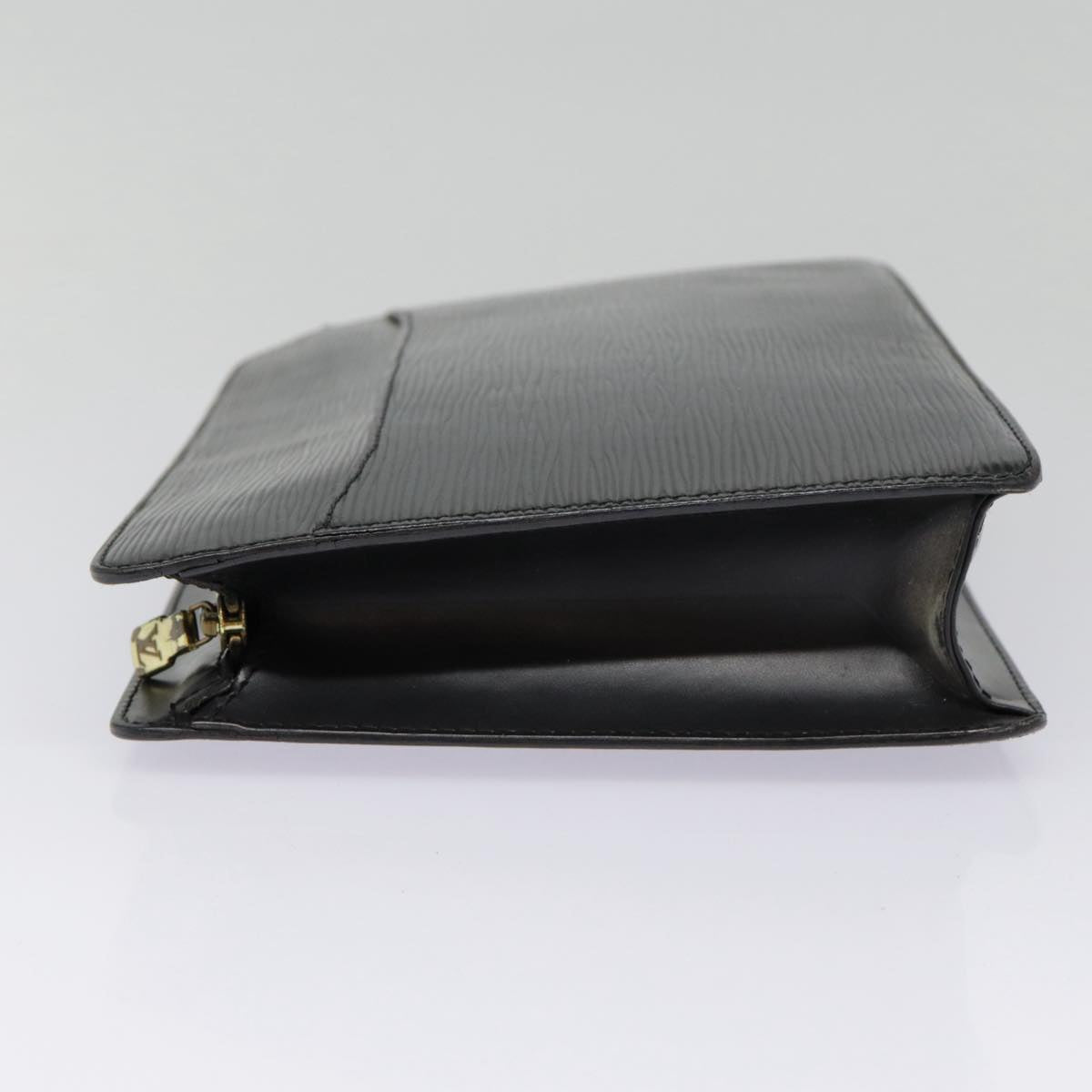 LOUIS VUITTON Epi Pochette Homme Clutch Bag Black Noir M52522 LV Auth 89187