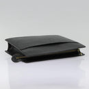 LOUIS VUITTON Epi Pochette Homme Clutch Bag Black Noir M52522 LV Auth 89187-5