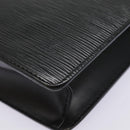 LOUIS VUITTON Epi Pochette Homme Clutch Bag Black Noir M52522 LV Auth 89187-14