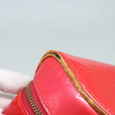 LOUIS VUITTON Monogram Vernis Sullivan Vertical Bag Pink M91259 LV Auth 89190-9