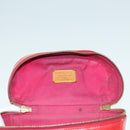 LOUIS VUITTON Monogram Vernis Sullivan Vertical Bag Pink M91259 LV Auth 89190-10