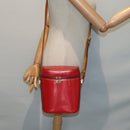 LOUIS VUITTON Monogram Vernis Sullivan Vertical Bag Pink M91259 LV Auth 89190-23