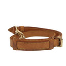LOUIS VUITTON Adjustable Shoulder Strap Leather 31.5""-38.2"" Beige Auth 89208-2