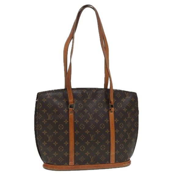 LOUIS VUITTON Monogram Babylone Tragetasche M51102 LV Auth 89218