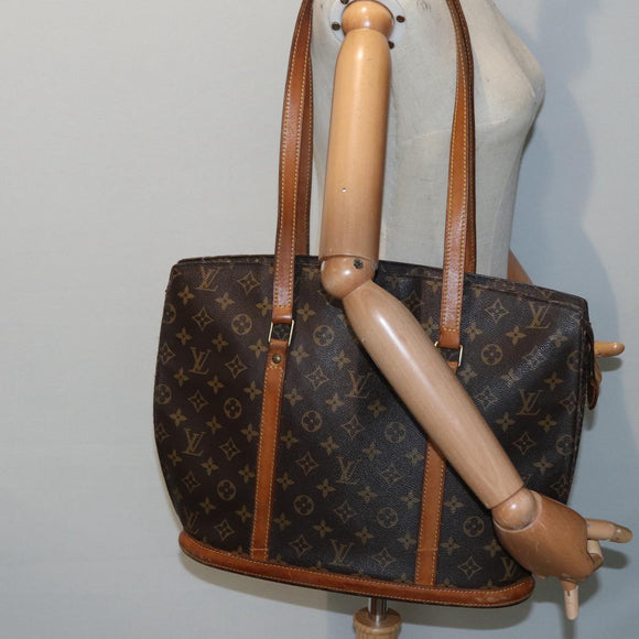LOUIS VUITTON Monogram Babylone Tragetasche M51102 LV Auth 89218