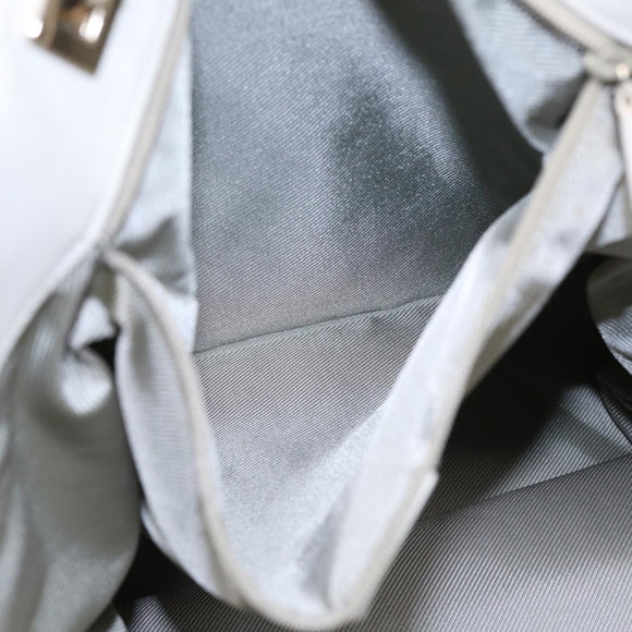 GUCCI GG Canvas Tote Bag Light Blue White Gold 002 1097 Auth 89242