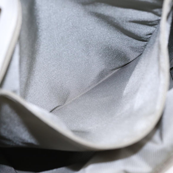 GUCCI GG Canvas Tote Bag Light Blue White Gold 002 1097 Auth 89242