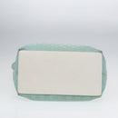 GUCCI GG Canvas Tote Bag Light Blue White Gold 002 1097 Auth 89242-9