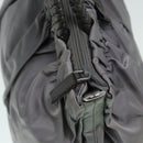 PRADA Hand Bag Nylon 2way Silver Gray Auth 89250-10