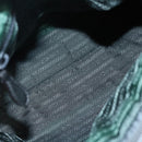 PRADA Hand Bag Nylon 2way Silver Gray Auth 89250-11