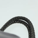 PRADA Hand Bag Nylon 2way Silver Gray Auth 89250-8