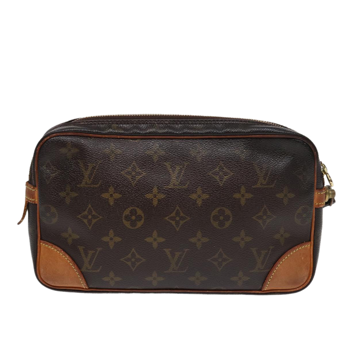 LOUIS VUITTON Monogram Marly Dragonne GM Clutch Bag M51825 LV Auth 89292 - 0