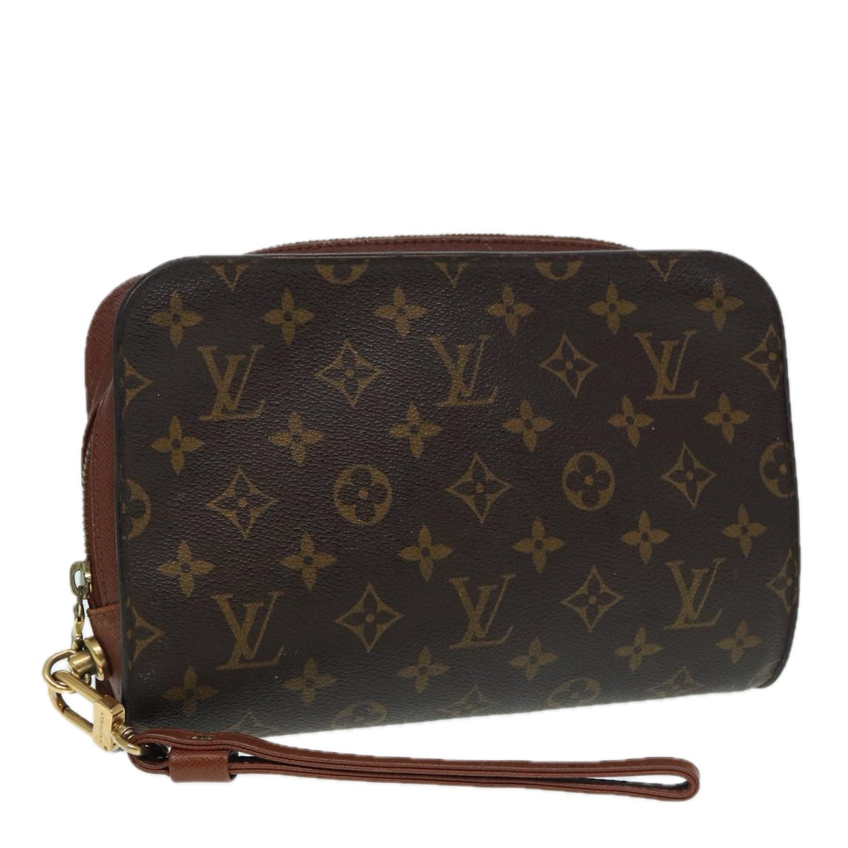 LOUIS VUITTON Monogram Orsay Clutch Bag M51790 LV Auth 89293