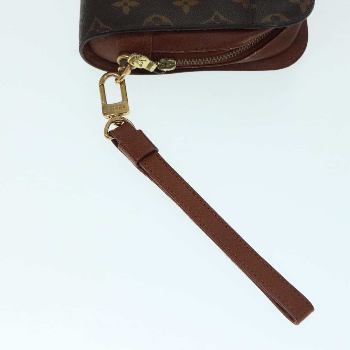 LOUIS VUITTON Monogram Orsay Clutch Bag M51790 LV Auth 89293