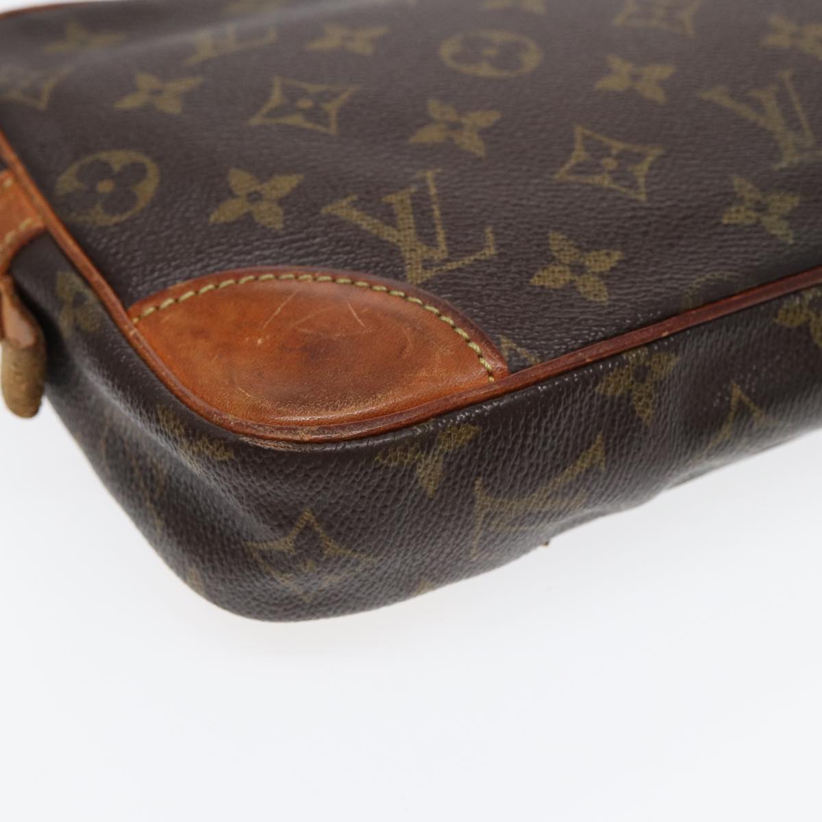 LOUIS VUITTON Monogram Marly Dragonne GM Clutch Bag M51825 LV Auth 89295