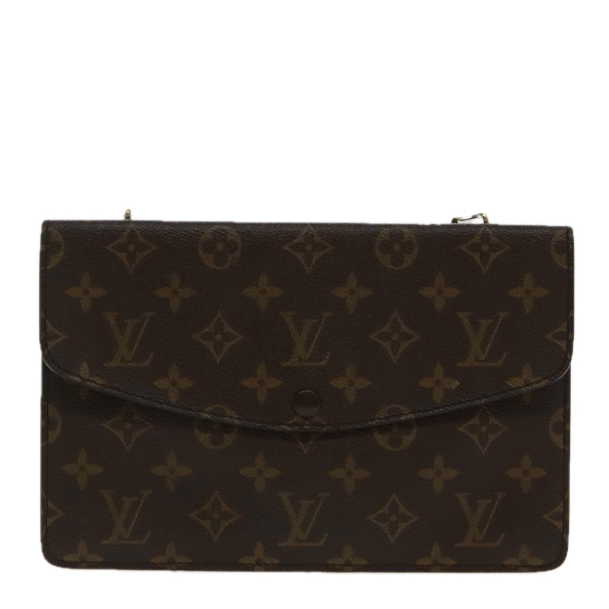 LOUIS VUITTON Monogram Double Rabat Shoulder Bag M51815 LV Auth 89296 - 0