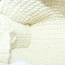 Chloe Hand Bag cotton 2way Beige Auth 89304M-20