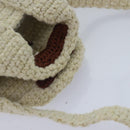 Chloe Hand Bag cotton 2way Beige Auth 89304A-7