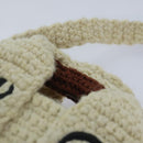 Chloe Hand Bag cotton 2way Beige Auth 89304A-8