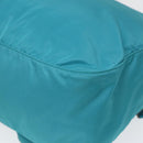 PRADA Shoulder Bag Nylon Turquoise Blue Auth 89320V-15
