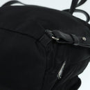 PRADA Backpack Nylon Black Auth 89322-17