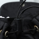 PRADA Backpack Nylon Black Auth 89322-23