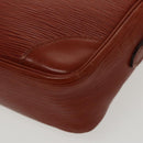 LOUIS VUITTON Epi Trocadero 23 Shoulder Bag Brown M52313 LV Auth 89325-9