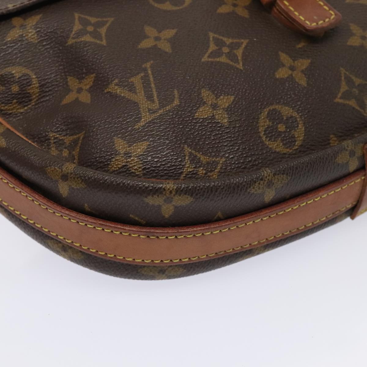 LOUIS VUITTON Monogram Jeune Fille GM Shoulder Bag M51225 LV Auth 89352