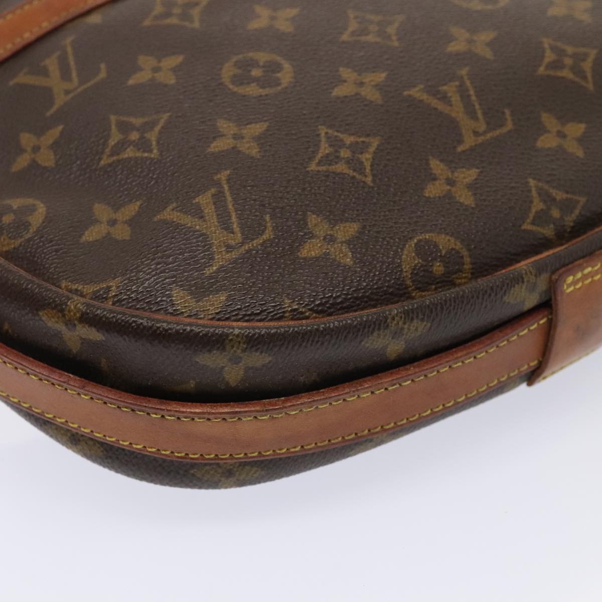 LOUIS VUITTON Monogram Jeune Fille GM Shoulder Bag M51225 LV Auth 89352