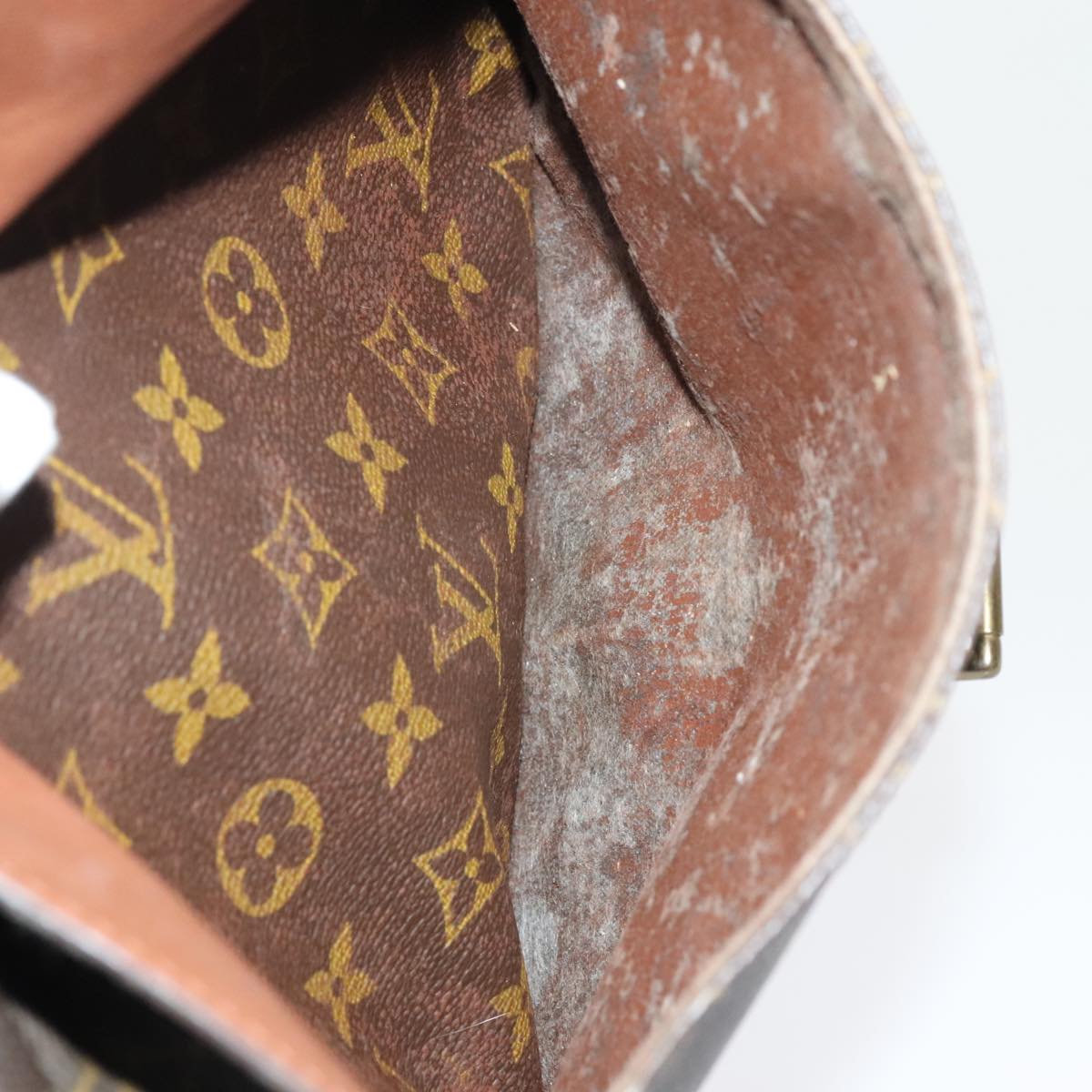 LOUIS VUITTON Monogram Jeune Fille GM Shoulder Bag M51225 LV Auth 89352