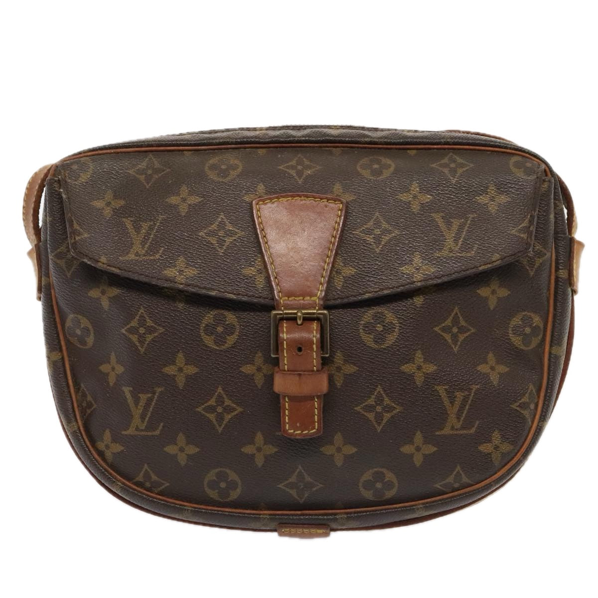 LOUIS VUITTON Monogram Jeune Fille GM Shoulder Bag M51225 LV Auth 89352