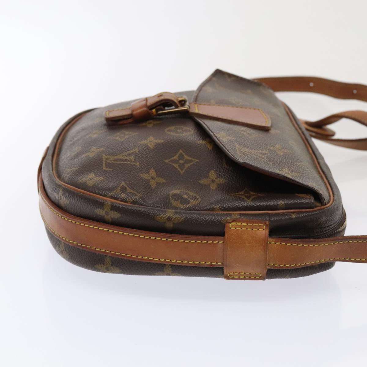 LOUIS VUITTON Monogram Jeune Fille GM Shoulder Bag M51225 LV Auth 89352