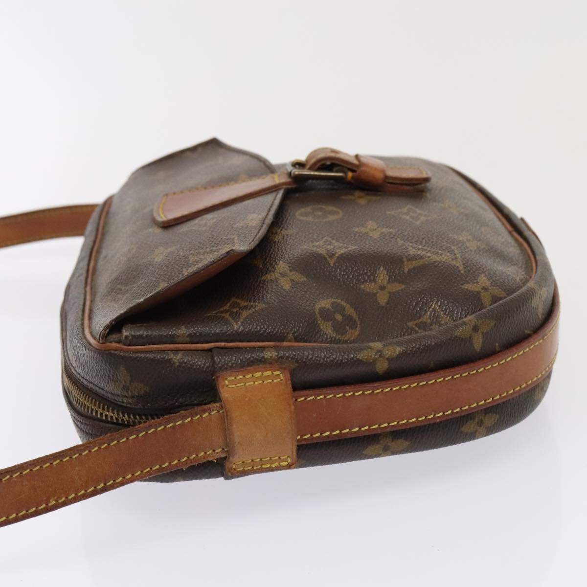 LOUIS VUITTON Monogram Jeune Fille GM Shoulder Bag M51225 LV Auth 89352