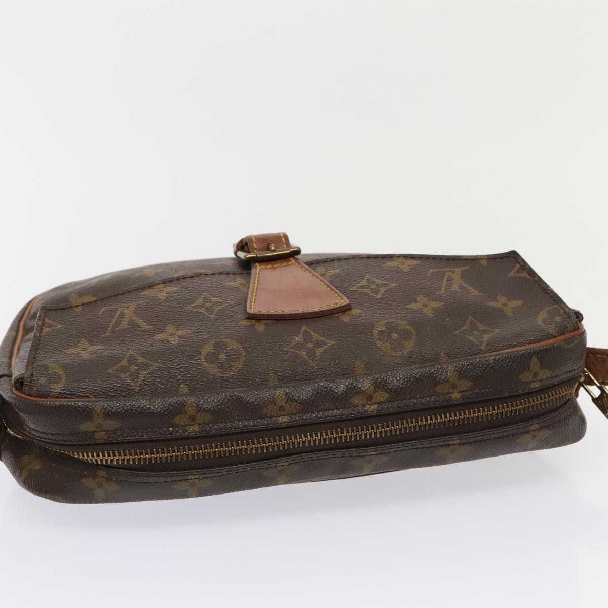 LOUIS VUITTON Monogram Jeune Fille GM Shoulder Bag M51225 LV Auth 89352