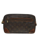 LOUIS VUITTON Monogram Marly Dragonne GM Clutch Bag M51825 LV Auth 89354-13