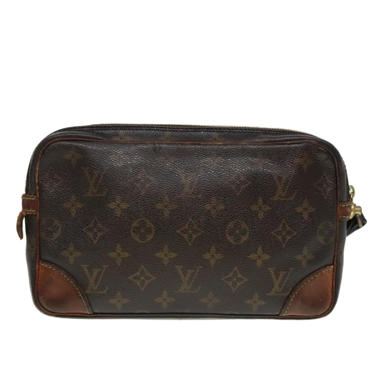 LOUIS VUITTON Monogram Marly Dragonne GM Clutch Bag M51825 LV Auth 89354 - 0