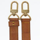 LOUIS VUITTON Adjustable Shoulder Strap Leather 36.6""-44.1"" Beige Auth 89383-12